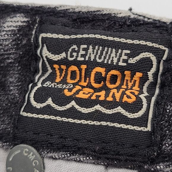 Volcom Jeans Womens Short Size 11 gray - Picture 7 of 9